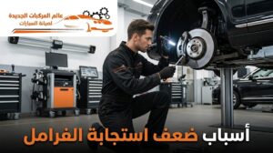 صيانة فرامل السيارات الألمانية بالرياض وعلاج ضعف استجابة الفرامل