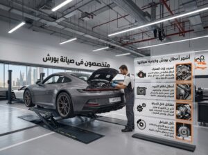 أشهر أعطال بورش وكيفية صيانتها بالرياض