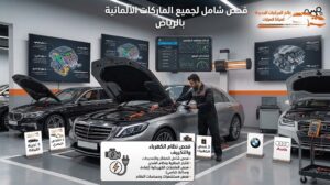 فحص شامل للسيارات الألمانية بالرياض لجميع الماركات